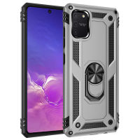 สำหรับ Samsung Galaxy S10 Lite Heavy Duty Tough Armor Kickstand Case