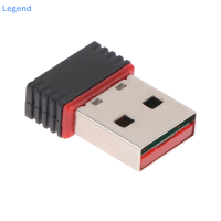 ?【Lowest price】Legend Mini USB WiFi ADAPTER 802.11n เสาอากาศ150Mbps USB Wireless Receiver Network CARD