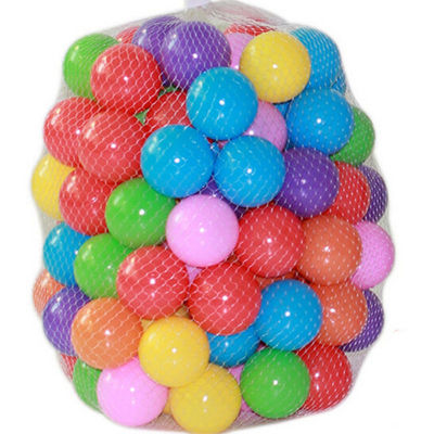 100 Pcslot Colorful Ball Soft Plastic Ocean Ball Funny Baby Kid Swim Pit Water Pool Dia 5.5cm Ocean Wave Eco-FriendlyToy Ball