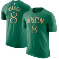 NEW New Nba Celtics Walker Jersey Fan T-shirt Short Sleeve Sports Top Round Neck Training Apparel Unisex T-shirt a