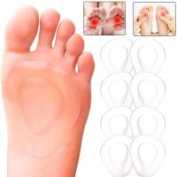 【CW】❈□  Forefoot Shoe Silicone Gel Non Inserts Insoles Arch Support Heel Elastic Cushion Orthotic Foot Pain