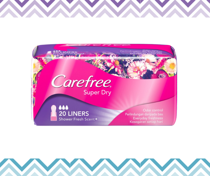Carefree Super Dry Panty Shield by 20's/8's Lazada PH