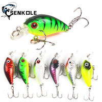 YTQHXY 1ชิ้น4.5ซม./3.8ก. Crankbait เหยื่อล่อปลาเหยื่อหินเหยื่อตกปลาทะเลหลอก Whippers เหยื่อลากเบ็ด Crank เหยื่อปลอมปลา XY-209