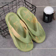SUPEEON Men s thick-soled flip-flops soft-soled non-slip non