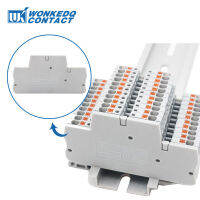 100Pcs D-PTTB-1.5 S สำหรับ1.5mm ² Double-Level Din Terminal Block PTTB1.5 S Connector อุปกรณ์เสริม PTTB 1.5มม. แผ่น