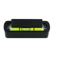 QASE Spirit level bubble LCD TV Rack Level Plastic bubble level Black Color