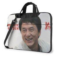 Jackie Chan เคสกระเป๋าใส่แล็ปท็อปป้องกันวินเทจกระเป๋าคอมพิวเตอร์จักรยาน Crossbody กระเป๋าแลปท็อบ BHT396แล็ปท็อป