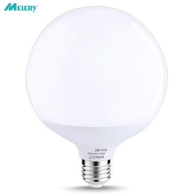 E26 E27 LED Light Bulb 20W Globe G120 Lamp Edison Screw 200W Equivalent Daylight 6000K Warm White 2700K 1800lm for Home Using