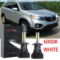 ชุดหลอดไฟหน้าฮาโลเจน LED 6000K แบบเปลี่ยน สําหรับ Kia Sorento (XM) 2nd Gen 2012-2015 2013 2014