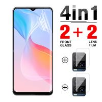 4 in 1 Hydrogel Film For vivo y21s y21 y33s 4g Screen Protectors For Vivo Y20 Y20i Y53S Lens safety Protective Not Glass Film