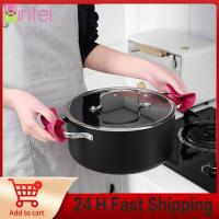 Silicone Anti Scald Pan Handle Cover Bowknot Pot Clip Creative Kitchen Pot Clip Pot Accessories Cooking Oven Glove Practical Other Specialty Kitchen T