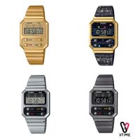 CASIO VINTAGE (Y2K) รุ่น A100WE-1A A100WEG-9A A100WEGG-1A A100WEPC-1B