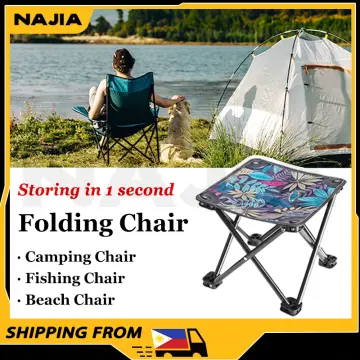 Outdoor foldable chair camping Portable fishing chair light Beach chair  Leisure folding recliner