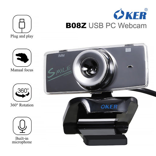 เว็บแคม-กล้อง-เว็บแคม-oker-กล้อง-usb-pc-webcam-b08z-ใช้เรียนออนไลน์ได้-เล่นเกมส์ได้-รองรับ-os-windows-xp-7-8-10-mac-10-4-8-หรือสูงกว่า