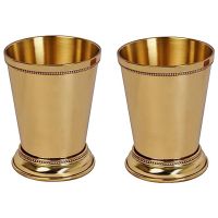 Mojito Mojito Glasses Special Blended Metal Glasses Goblet Capacity 12 Ounce Gold Wine Glasses