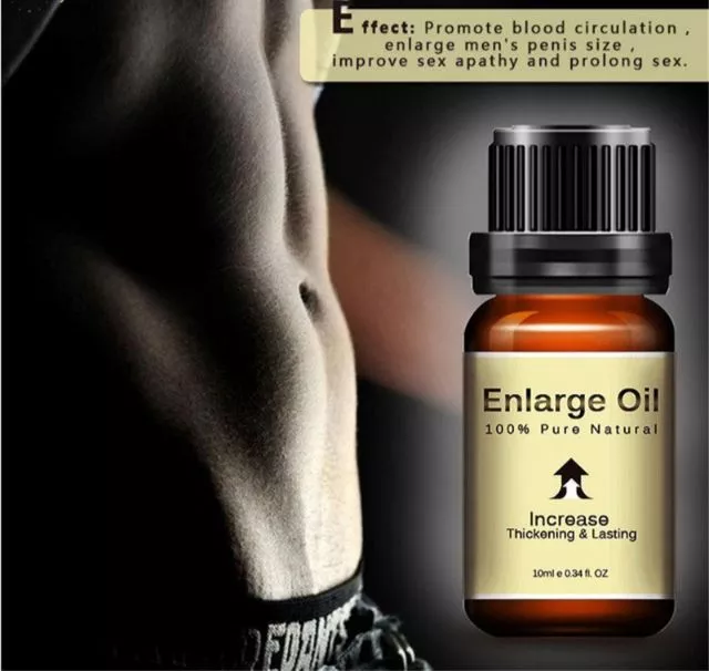Enlarge OIL 100% Natural Herbal Enlargement Essential Oil Man Erection ...