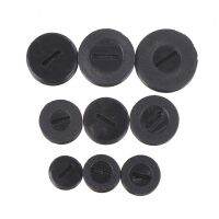 【YF】 10pcs Black Plastic Screw Carbon Brush Holder Caps Case 12mm/13mm / 14mm 15mm 16mm 17mm/18mm 20mm 22mm Cover