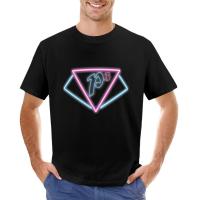 P3 Neon Sign T-Shirt Plus Size T Shirts Sublime T Shirt Black T Shirts T-Shirts For Men Cotton