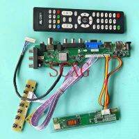 Fit LQ133K1LA4A LQ133K1LD4B DVB Digital Matrix Controller Board 1-CCFL 13.3 HDMI-Compatible VGA USB AV Kit 20 Pin LVDS 1280x800