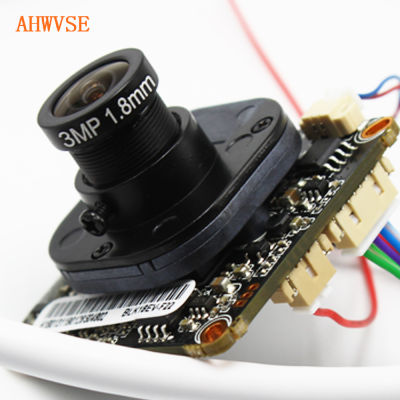 AHWVSE 1.8mm IP Camera Module Board with M12 Lens 2.8-12mm Panorama 2MP 1080P 1920*1080 Network ONVIF CMS XMeye app