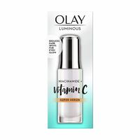 ( X 1 ) OLAY โอเลย์ ไวท์ เรเดียนซ์ ไนอะซินาไมด์ + วิตามินซี ซุปเปอร์ ซีรั่ม 30 มล. [ส่งฟรี] Olay White Radiance Niacinamide + Vitamin C Super Serum 30 ml. [Free Shipping]