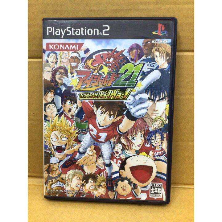แผ่นแท้ [PS2] EyeShield 21 AmeFoot Yarouze! Ya! Ha! (Japan) (SLPM