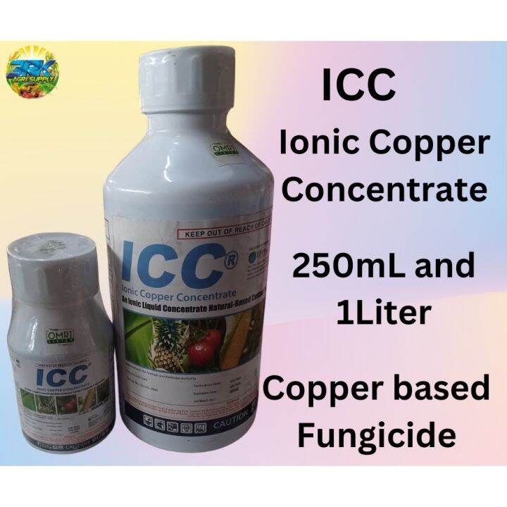 ICC Ionic Copper Concentrate (copper based fungicide) Lazada PH