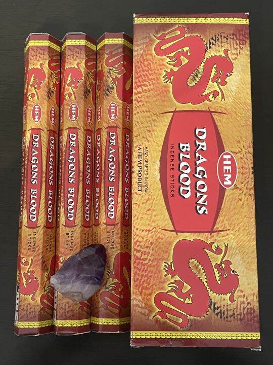Hem Dragon's Blood Incense Sticks 20s Lazada PH