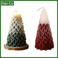 [Han-Co] ต้นคริสต์มาสเทียนหอมบรรยากาศตกแต่งของขวัญวันหยุด