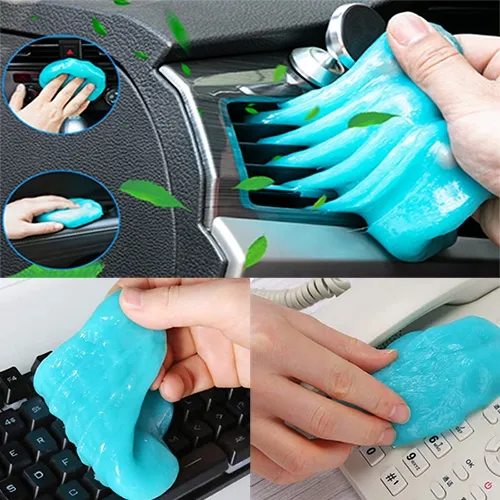 How to make car cleaning slime #howto #cleantok #carcleaningslime