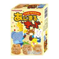 Bánh quy ăn dặm hình thú Matsunaga 35g cho bé từ 12M, Matsunaga Seika Animaru Kid 35g thumbnail