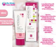 Sữa Rửa Mặt Tẩy Tế Bào Da Chết Ngọc Trai Andalou Naturals 1000 RosesTM 58ml