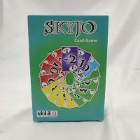 Board game card skyjo digital board game English French Spanish Russian instruction card toys การ์ดเกมกระดาน skyjo เกมกระดานดิจิตอลภาษาอังกฤษ ฝรั่งเศส สเปน รัสเซีย การ์ดของเล่น