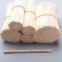 500pcs 5mmx30cm Nature Thick Reed Diffuser Sticks Aroma Replacement Rattan Sticks for Air Freshener Home Fragrance Essential Oil