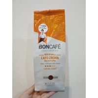 ☘️โปรส่งฟรี☘️ Boncafe Roast&amp;Ground Coffee Crema 250 g. กาแฟคั่วบด บอนกาแฟ คาเฟ่ ครีม่า 250 กรัม (ชนิดบด) Cafe Crema มีเก็บปลายทาง