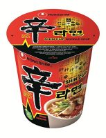 nongshim shin ramyun noodle soup cup ชินรามยอน มาม่าเกาหลี  68g