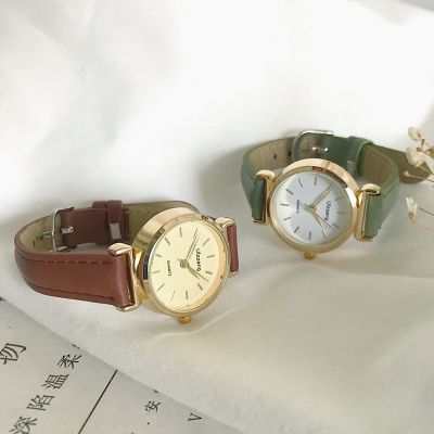 【Hot Sale】 ins retro college watch female student Korean version of simple forest literature and art fresh dial style