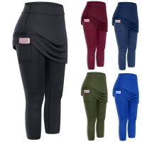 HOT HULXOIQQQEWV 573[] Leggings ผู้หญิงเทนนิส Skirted เอวสูง Leggings กระเป๋ายืดหยุ่นกีฬาออกกำลังกายเลคกิ้งเอวสูงผอมกางเกงวิ่งออกกำลังกาย30