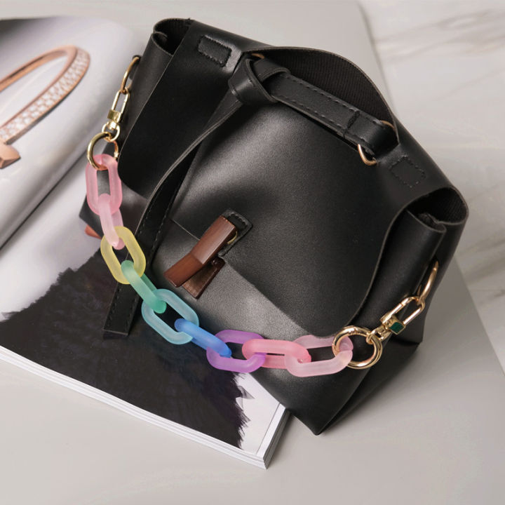 modern-handbag-hardware-trendy-bag-accessories-replacement-bag-belt-acrylic-shoulder-strap-resin-bag-chain