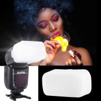 【┋】 RedWa MALL แฟลช Diffuser Dome Bounce Fit V860II V850II TT685 TT600แฟลช Speedlight สำหรับ580EX