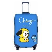 BT 21อุปกรณ์คลุมกระเป๋าเดินทางซักได้ชุดป้องกันกระเป๋าเดินทางป้องกันป้องกันการขีดข่วนผ้าคลุมกระเป๋าเดินทางใช้ได้กับ18-32นิ้ว