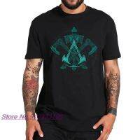 Assassins Creed Valhalla T Shirt For Men Cool Shirts For Action Game Lovers Summer Premium Tees In Euro Size Cotton