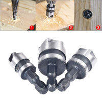 3ชิ้น Countersink เอชเอสเอสบิทเจาะ Hex Chamfer ห้าลูกแพร์หกเหลี่ยม90องศาก้านหัวตัดเหล็กคาร์บอนชุดกดสิวงานไม้