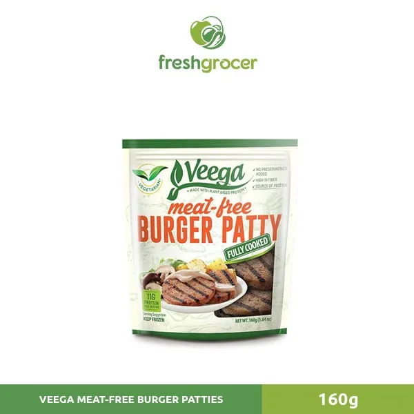 Veega Meat Free Burger Patties 200g Lazada PH