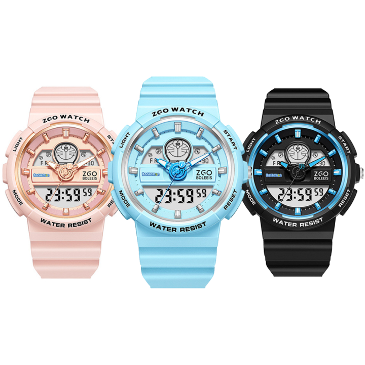 42-3มม-ของแท้-doraemon100-นาฬิกาโดราเอมอนสำหรับเด็กผู้หญิงนาฬิกากันน้ำนาฬิกาดิจิตอลสำหรับเด็กของขวัญวันเกิดเด็กชาย-8632