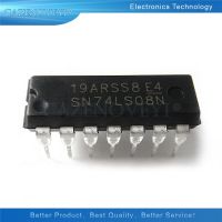 100pcs/lot SN74LS08N HD74LS08P 74LS08 DIP-14 In Stock WATTY Electronics