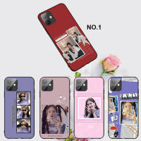 Casing หรับ iPhone 11 12 Mini X Xs XR Pro Max 6+ 6s+ 7+ 8+ 6 7 8 Plus 5 5s SE 2020 76LQ Jennie Kim k pop Pattern Phone เคสโทรศัพท์ อ่อนนุ่ม TPU Black ปก