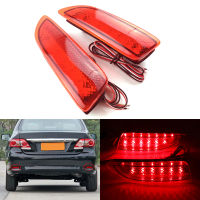 Niscarda 2PCS LED Rear Bumper Reflector Light Red Car Driving ke Fog Lamp For Toyota Corolla Lexus CT200h 2011 2013