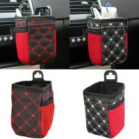 The New durable Universal Car Air Vent Outlet Storage Hanging Bag Phone Holder Pocket Organizer