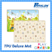 PARKLON ปาร์ควอน แบรนด์แท้เกาหลี แผ่นรองคลานเกาหลี TPU Deluxe Mat ขนาด 150*200 หนา 2cm  น้ำหนักเบา ม้วนเก็บง่าย ผิวสัมผัสนิ่ม ปลอดภัยสำหรับทารกแรกเกิด แผ่นรองคลาน